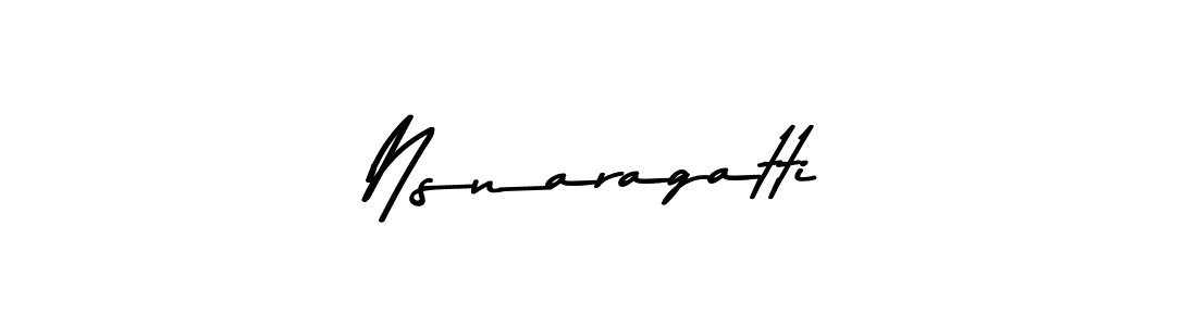 Nsnaragatti stylish signature style. Best Handwritten Sign (Asem Kandis PERSONAL USE) for my name. Handwritten Signature Collection Ideas for my name Nsnaragatti. Nsnaragatti signature style 9 images and pictures png