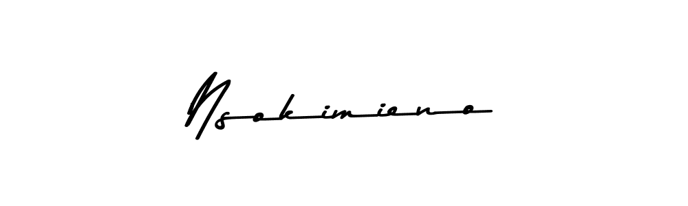 Nsokimieno stylish signature style. Best Handwritten Sign (Asem Kandis PERSONAL USE) for my name. Handwritten Signature Collection Ideas for my name Nsokimieno. Nsokimieno signature style 9 images and pictures png