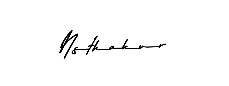 Also You can easily find your signature by using the search form. We will create Nsthakur name handwritten signature images for you free of cost using Asem Kandis PERSONAL USE sign style. Nsthakur signature style 9 images and pictures png