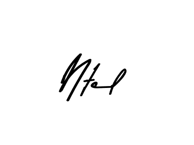 Create a beautiful signature design for name Ntel. With this signature (Asem Kandis PERSONAL USE) fonts, you can make a handwritten signature for free. Ntel signature style 9 images and pictures png