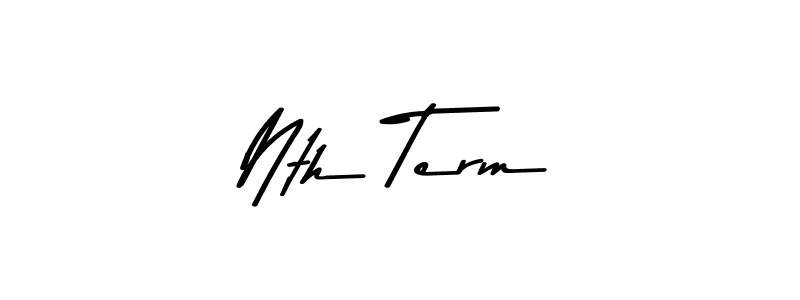 Here are the top 10 professional signature styles for the name Nth Term. These are the best autograph styles you can use for your name. Nth Term signature style 9 images and pictures png