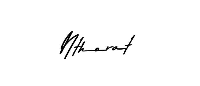 How to make Nthorat signature? Asem Kandis PERSONAL USE is a professional autograph style. Create handwritten signature for Nthorat name. Nthorat signature style 9 images and pictures png