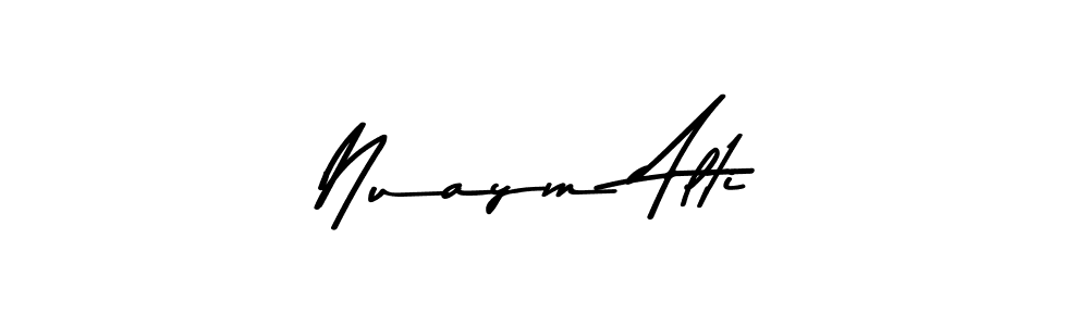 How to make Nuaym Alti signature? Asem Kandis PERSONAL USE is a professional autograph style. Create handwritten signature for Nuaym Alti name. Nuaym Alti signature style 9 images and pictures png