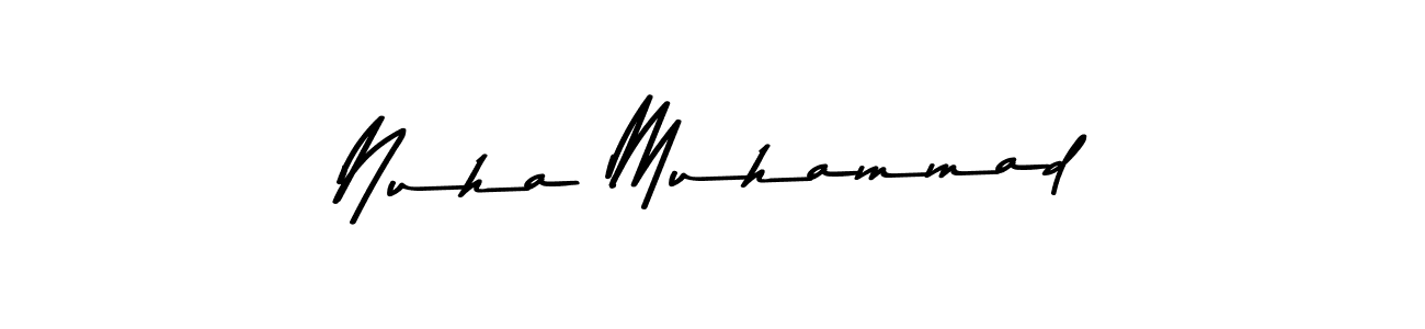 You should practise on your own different ways (Asem Kandis PERSONAL USE) to write your name (Nuha Muhammad) in signature. don't let someone else do it for you. Nuha Muhammad signature style 9 images and pictures png