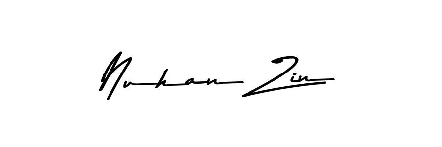 if you are searching for the best signature style for your name Nuhan Zin. so please give up your signature search. here we have designed multiple signature styles  using Asem Kandis PERSONAL USE. Nuhan Zin signature style 9 images and pictures png