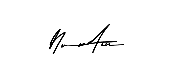 Make a beautiful signature design for name Nur Ain. Use this online signature maker to create a handwritten signature for free. Nur Ain signature style 9 images and pictures png