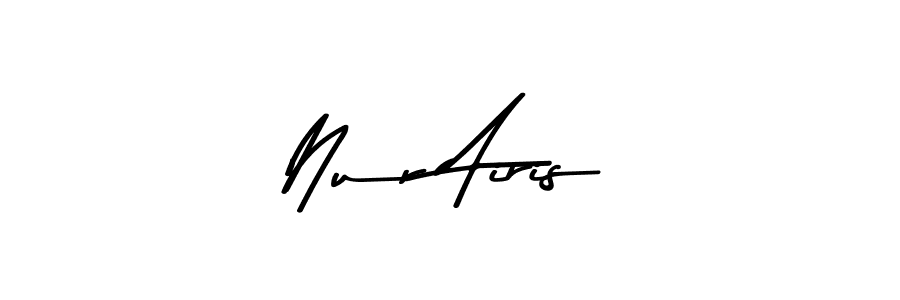 You can use this online signature creator to create a handwritten signature for the name Nur Airis. This is the best online autograph maker. Nur Airis signature style 9 images and pictures png