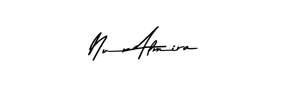 It looks lik you need a new signature style for name Nur Almira. Design unique handwritten (Asem Kandis PERSONAL USE) signature with our free signature maker in just a few clicks. Nur Almira signature style 9 images and pictures png