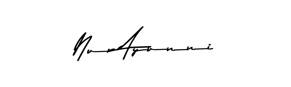 Make a beautiful signature design for name Nur Ayunni. Use this online signature maker to create a handwritten signature for free. Nur Ayunni signature style 9 images and pictures png