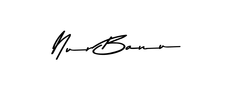 Make a beautiful signature design for name Nur Banu. Use this online signature maker to create a handwritten signature for free. Nur Banu signature style 9 images and pictures png
