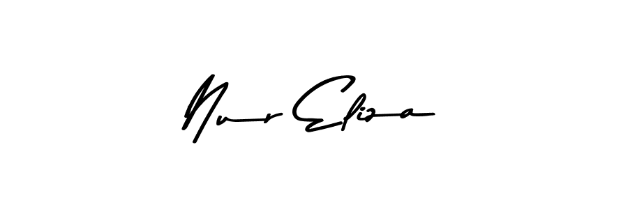 if you are searching for the best signature style for your name Nur Eliza. so please give up your signature search. here we have designed multiple signature styles  using Asem Kandis PERSONAL USE. Nur Eliza signature style 9 images and pictures png