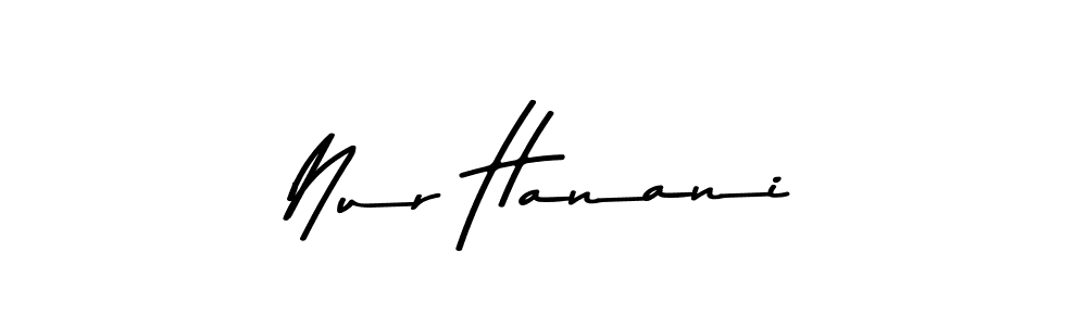 You should practise on your own different ways (Asem Kandis PERSONAL USE) to write your name (Nur Hanani) in signature. don't let someone else do it for you. Nur Hanani signature style 9 images and pictures png