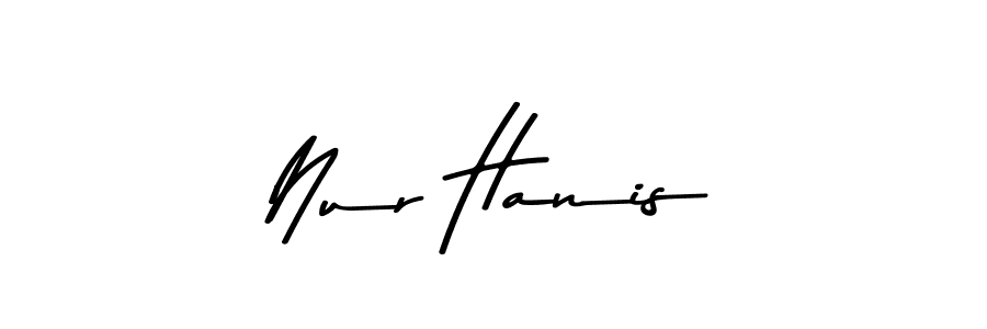 Make a beautiful signature design for name Nur Hanis. Use this online signature maker to create a handwritten signature for free. Nur Hanis signature style 9 images and pictures png