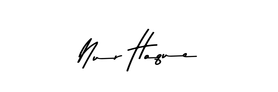 Here are the top 10 professional signature styles for the name Nur Hoque. These are the best autograph styles you can use for your name. Nur Hoque signature style 9 images and pictures png