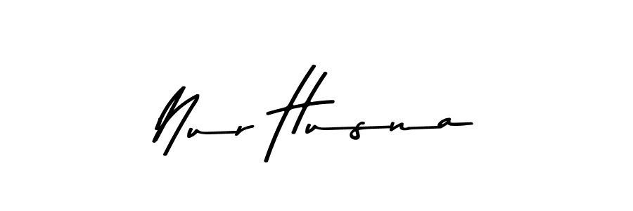 Nur Husna stylish signature style. Best Handwritten Sign (Asem Kandis PERSONAL USE) for my name. Handwritten Signature Collection Ideas for my name Nur Husna. Nur Husna signature style 9 images and pictures png