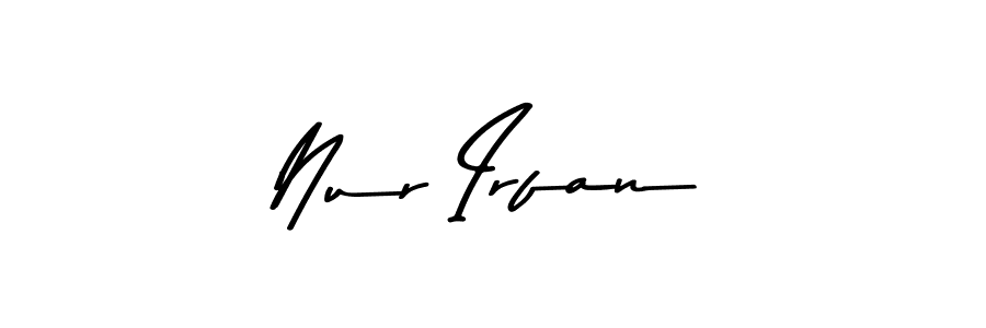 It looks lik you need a new signature style for name Nur Irfan. Design unique handwritten (Asem Kandis PERSONAL USE) signature with our free signature maker in just a few clicks. Nur Irfan signature style 9 images and pictures png