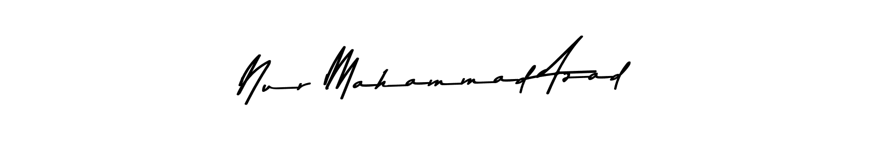 Also we have Nur Mahammad Azad name is the best signature style. Create professional handwritten signature collection using Asem Kandis PERSONAL USE autograph style. Nur Mahammad Azad signature style 9 images and pictures png