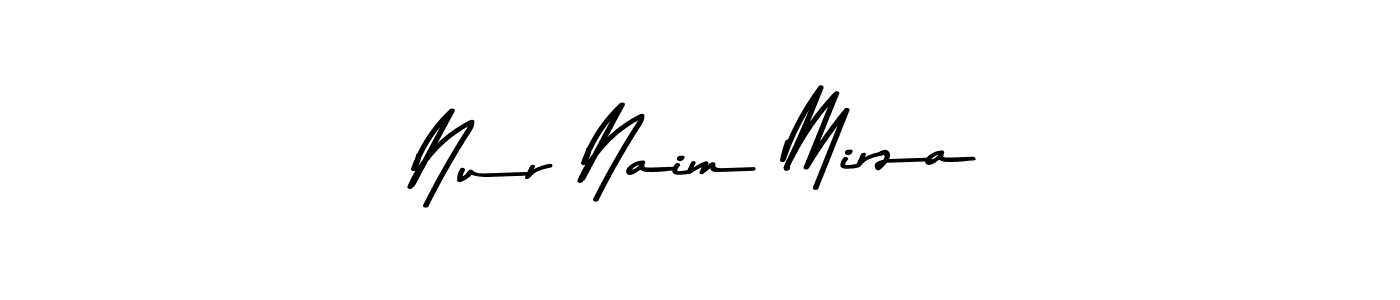 Asem Kandis PERSONAL USE is a professional signature style that is perfect for those who want to add a touch of class to their signature. It is also a great choice for those who want to make their signature more unique. Get Nur Naim Mirza name to fancy signature for free. Nur Naim Mirza signature style 9 images and pictures png