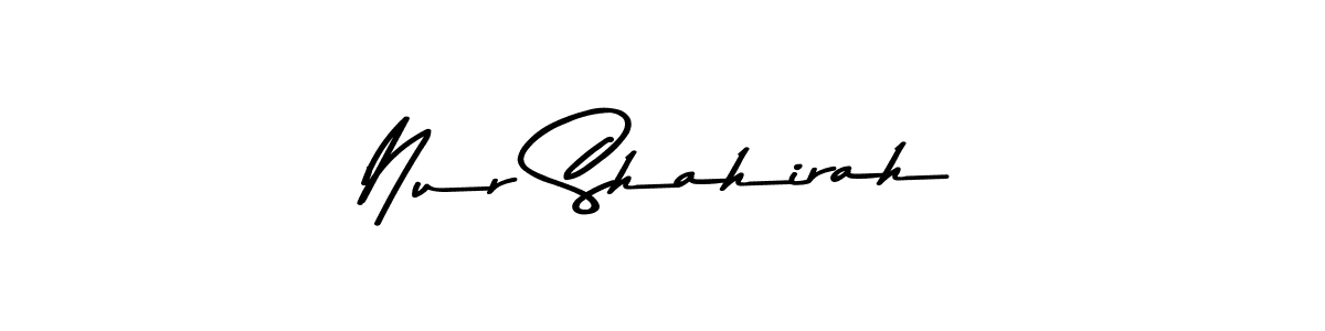 The best way (Asem Kandis PERSONAL USE) to make a short signature is to pick only two or three words in your name. The name Nur Shahirah include a total of six letters. For converting this name. Nur Shahirah signature style 9 images and pictures png