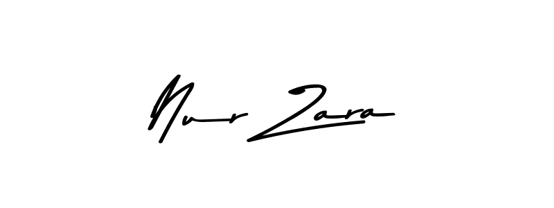 Nur Zara stylish signature style. Best Handwritten Sign (Asem Kandis PERSONAL USE) for my name. Handwritten Signature Collection Ideas for my name Nur Zara. Nur Zara signature style 9 images and pictures png