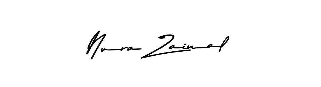 How to make Nura Zainal signature? Asem Kandis PERSONAL USE is a professional autograph style. Create handwritten signature for Nura Zainal name. Nura Zainal signature style 9 images and pictures png