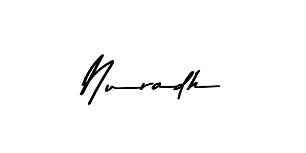 This is the best signature style for the Nuradh name. Also you like these signature font (Asem Kandis PERSONAL USE). Mix name signature. Nuradh signature style 9 images and pictures png