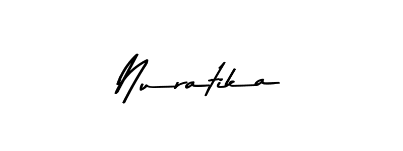Similarly Asem Kandis PERSONAL USE is the best handwritten signature design. Signature creator online .You can use it as an online autograph creator for name Nuratika. Nuratika signature style 9 images and pictures png