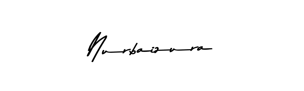 Design your own signature with our free online signature maker. With this signature software, you can create a handwritten (Asem Kandis PERSONAL USE) signature for name Nurbaizura. Nurbaizura signature style 9 images and pictures png