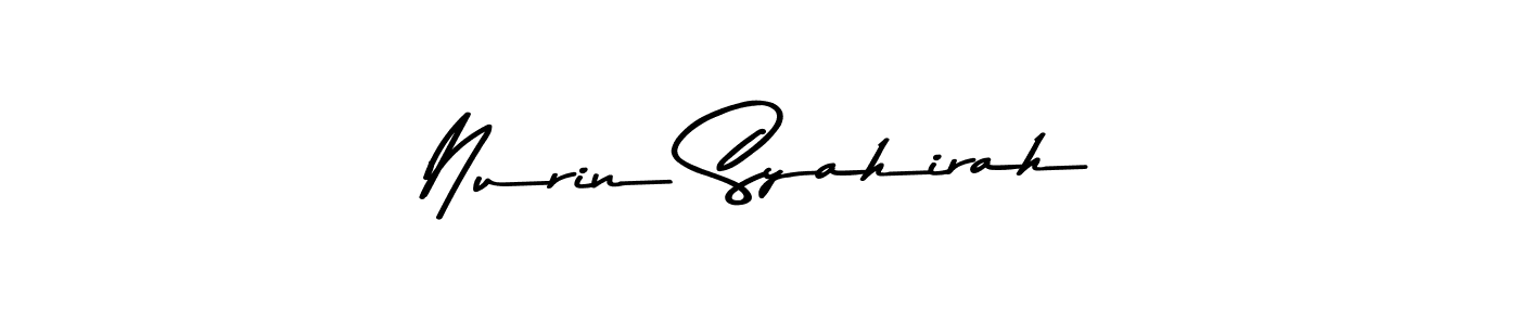 Here are the top 10 professional signature styles for the name Nurin Syahirah. These are the best autograph styles you can use for your name. Nurin Syahirah signature style 9 images and pictures png