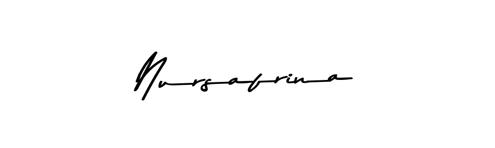 It looks lik you need a new signature style for name Nursafrina. Design unique handwritten (Asem Kandis PERSONAL USE) signature with our free signature maker in just a few clicks. Nursafrina signature style 9 images and pictures png