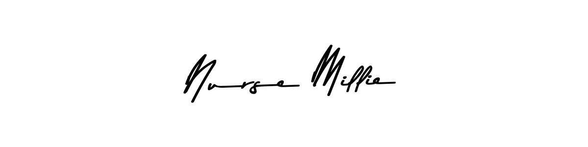Once you've used our free online signature maker to create your best signature Asem Kandis PERSONAL USE style, it's time to enjoy all of the benefits that Nurse Millie name signing documents. Nurse Millie signature style 9 images and pictures png