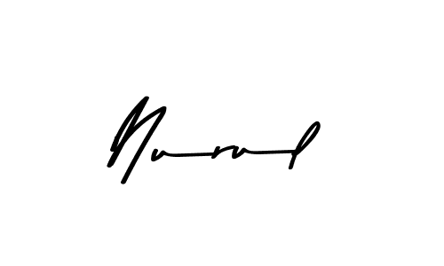 Also we have Nurul name is the best signature style. Create professional handwritten signature collection using Asem Kandis PERSONAL USE autograph style. Nurul signature style 9 images and pictures png