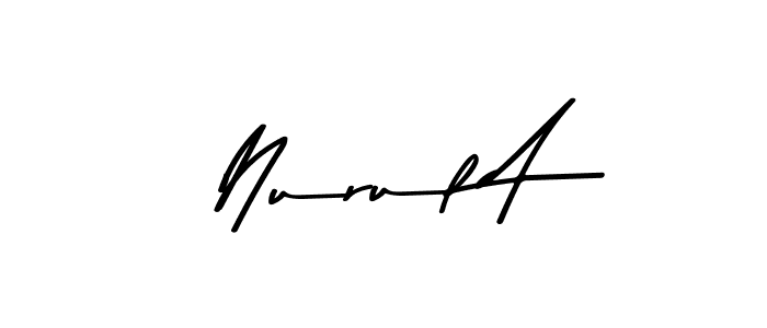 It looks lik you need a new signature style for name Nurul A. Design unique handwritten (Asem Kandis PERSONAL USE) signature with our free signature maker in just a few clicks. Nurul A signature style 9 images and pictures png