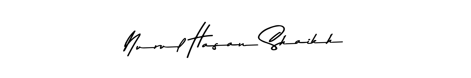 Use a signature maker to create a handwritten signature online. With this signature software, you can design (Asem Kandis PERSONAL USE) your own signature for name Nurul Hasan Shaikh. Nurul Hasan Shaikh signature style 9 images and pictures png