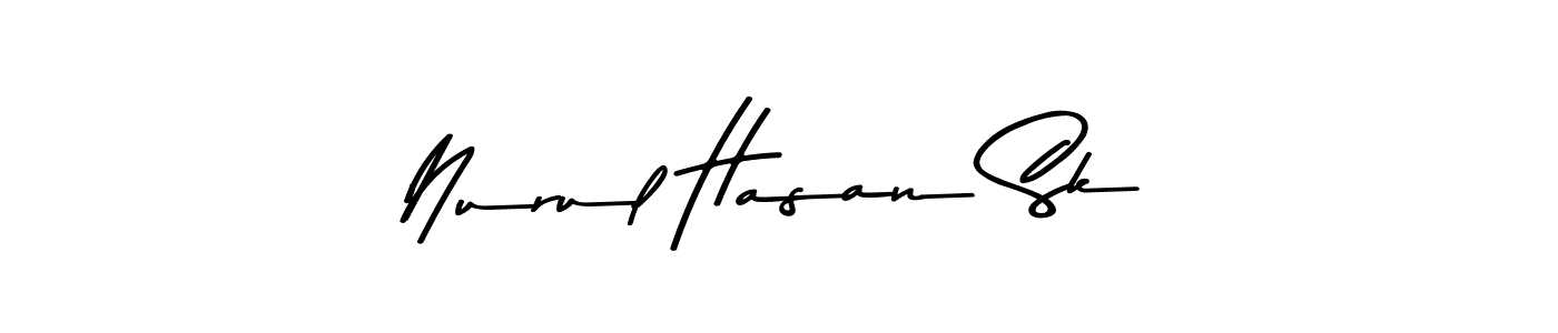 The best way (Asem Kandis PERSONAL USE) to make a short signature is to pick only two or three words in your name. The name Nurul Hasan Sk include a total of six letters. For converting this name. Nurul Hasan Sk signature style 9 images and pictures png