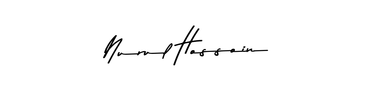 Nurul Hossoin stylish signature style. Best Handwritten Sign (Asem Kandis PERSONAL USE) for my name. Handwritten Signature Collection Ideas for my name Nurul Hossoin. Nurul Hossoin signature style 9 images and pictures png