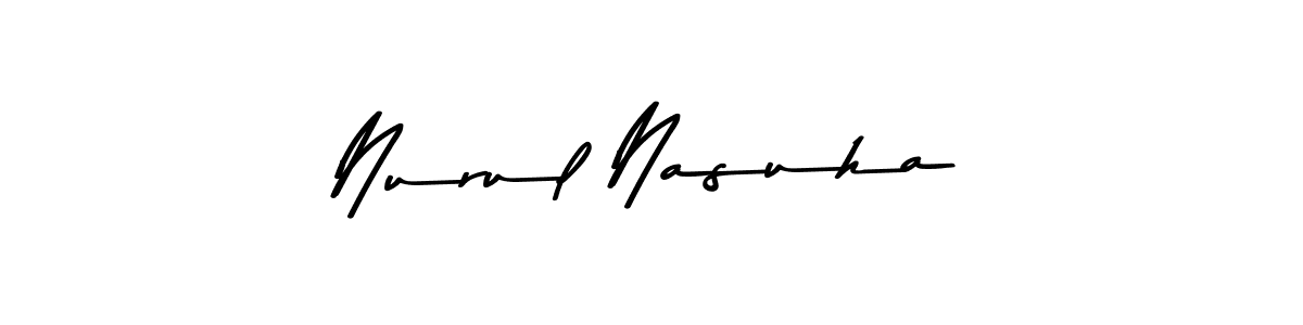 Make a beautiful signature design for name Nurul Nasuha. Use this online signature maker to create a handwritten signature for free. Nurul Nasuha signature style 9 images and pictures png