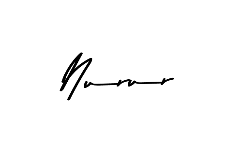 Nurur stylish signature style. Best Handwritten Sign (Asem Kandis PERSONAL USE) for my name. Handwritten Signature Collection Ideas for my name Nurur. Nurur signature style 9 images and pictures png