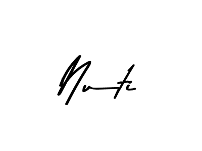 The best way (Asem Kandis PERSONAL USE) to make a short signature is to pick only two or three words in your name. The name Nuti include a total of six letters. For converting this name. Nuti signature style 9 images and pictures png