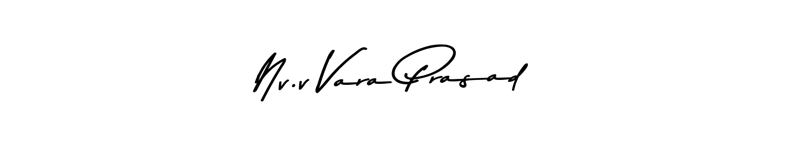 Similarly Asem Kandis PERSONAL USE is the best handwritten signature design. Signature creator online .You can use it as an online autograph creator for name Nv.v Vara Prasad. Nv.v Vara Prasad signature style 9 images and pictures png