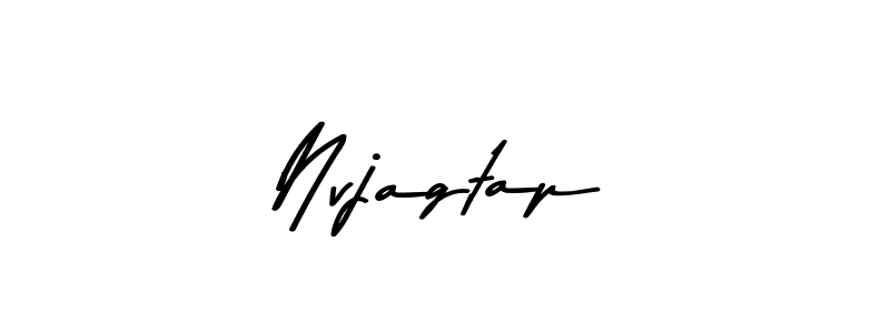 Also You can easily find your signature by using the search form. We will create Nvjagtap name handwritten signature images for you free of cost using Asem Kandis PERSONAL USE sign style. Nvjagtap signature style 9 images and pictures png