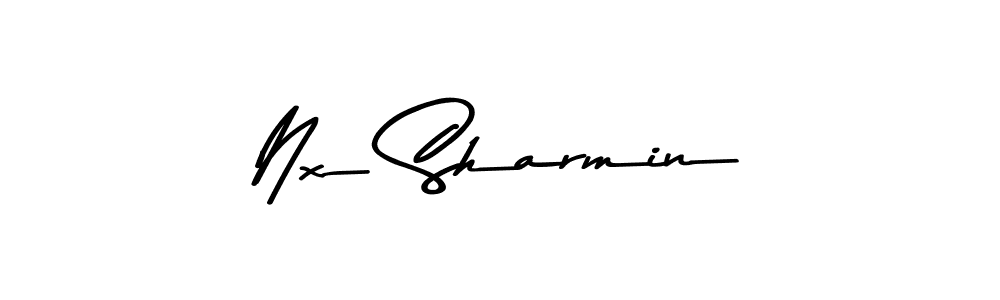Also we have Nx Sharmin name is the best signature style. Create professional handwritten signature collection using Asem Kandis PERSONAL USE autograph style. Nx Sharmin signature style 9 images and pictures png