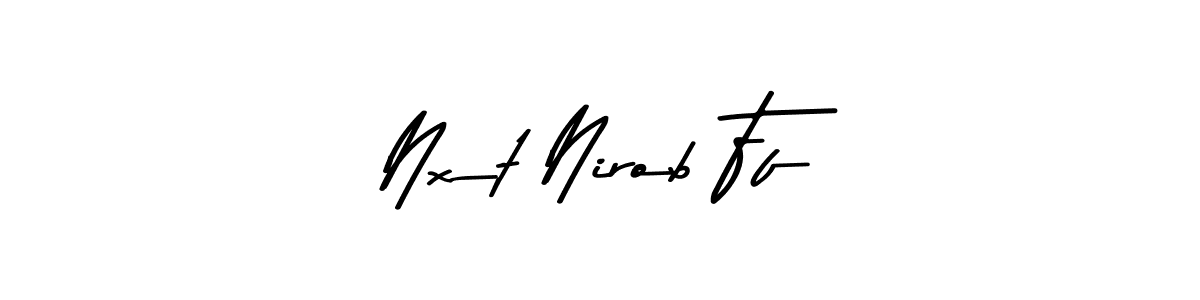 Make a short Nxt Nirob Ff signature style. Manage your documents anywhere anytime using Asem Kandis PERSONAL USE. Create and add eSignatures, submit forms, share and send files easily. Nxt Nirob Ff signature style 9 images and pictures png