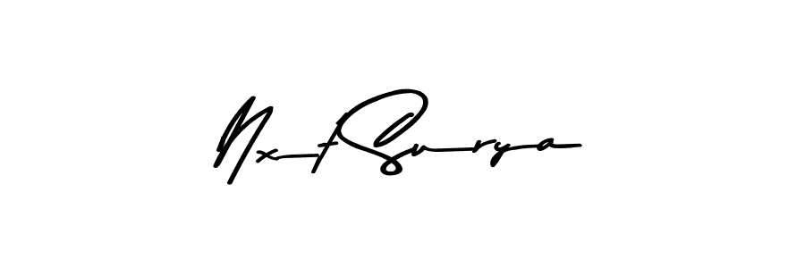 Here are the top 10 professional signature styles for the name Nxt Surya. These are the best autograph styles you can use for your name. Nxt Surya signature style 9 images and pictures png