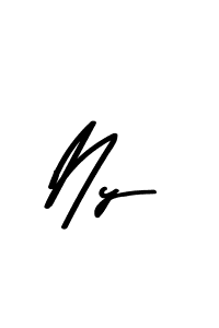 Also You can easily find your signature by using the search form. We will create Ny name handwritten signature images for you free of cost using Asem Kandis PERSONAL USE sign style. Ny signature style 9 images and pictures png