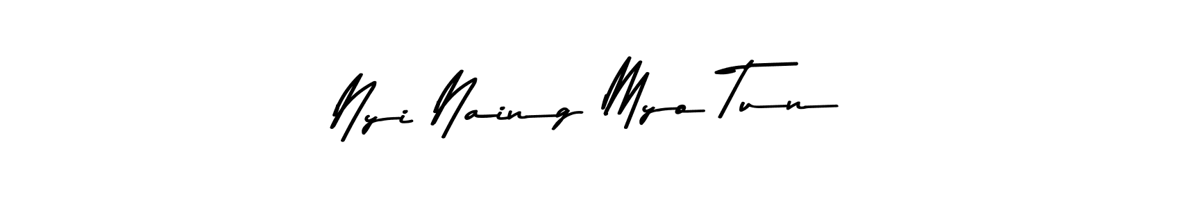 Similarly Asem Kandis PERSONAL USE is the best handwritten signature design. Signature creator online .You can use it as an online autograph creator for name Nyi Naing Myo Tun. Nyi Naing Myo Tun signature style 9 images and pictures png