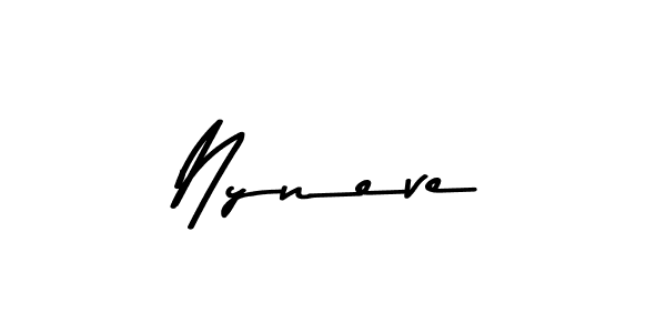The best way (Asem Kandis PERSONAL USE) to make a short signature is to pick only two or three words in your name. The name Nyneve include a total of six letters. For converting this name. Nyneve signature style 9 images and pictures png