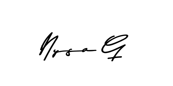 Here are the top 10 professional signature styles for the name Nysa G. These are the best autograph styles you can use for your name. Nysa G signature style 9 images and pictures png