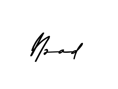 Also we have Nzad name is the best signature style. Create professional handwritten signature collection using Asem Kandis PERSONAL USE autograph style. Nzad signature style 9 images and pictures png