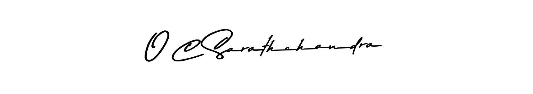 Make a short O C Sarathchandra signature style. Manage your documents anywhere anytime using Asem Kandis PERSONAL USE. Create and add eSignatures, submit forms, share and send files easily. O C Sarathchandra signature style 9 images and pictures png